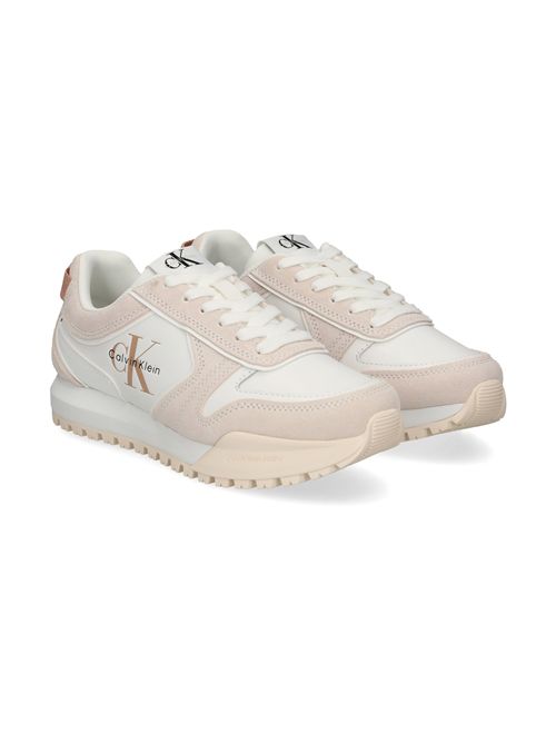 CALVIN KLEIN Toothy Runner Laceup Mix Donna CALVIN KLEIN | YW0YW0205205P